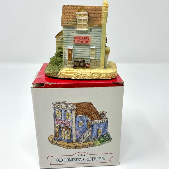 Vintage Liberty Falls The Americana Collection HandPainted Buildings Village 90s - Picture 4 of 11